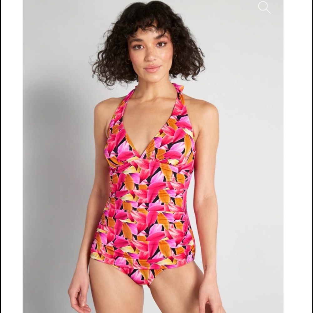 ModCloth NWOT‎ The Bathing Bombshell One-Piece Swimsuit